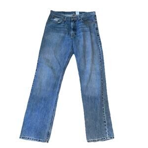 Cinch Jeans Men 36x36 Blue Denim White Label Western Cowboy Rodeo Ranch